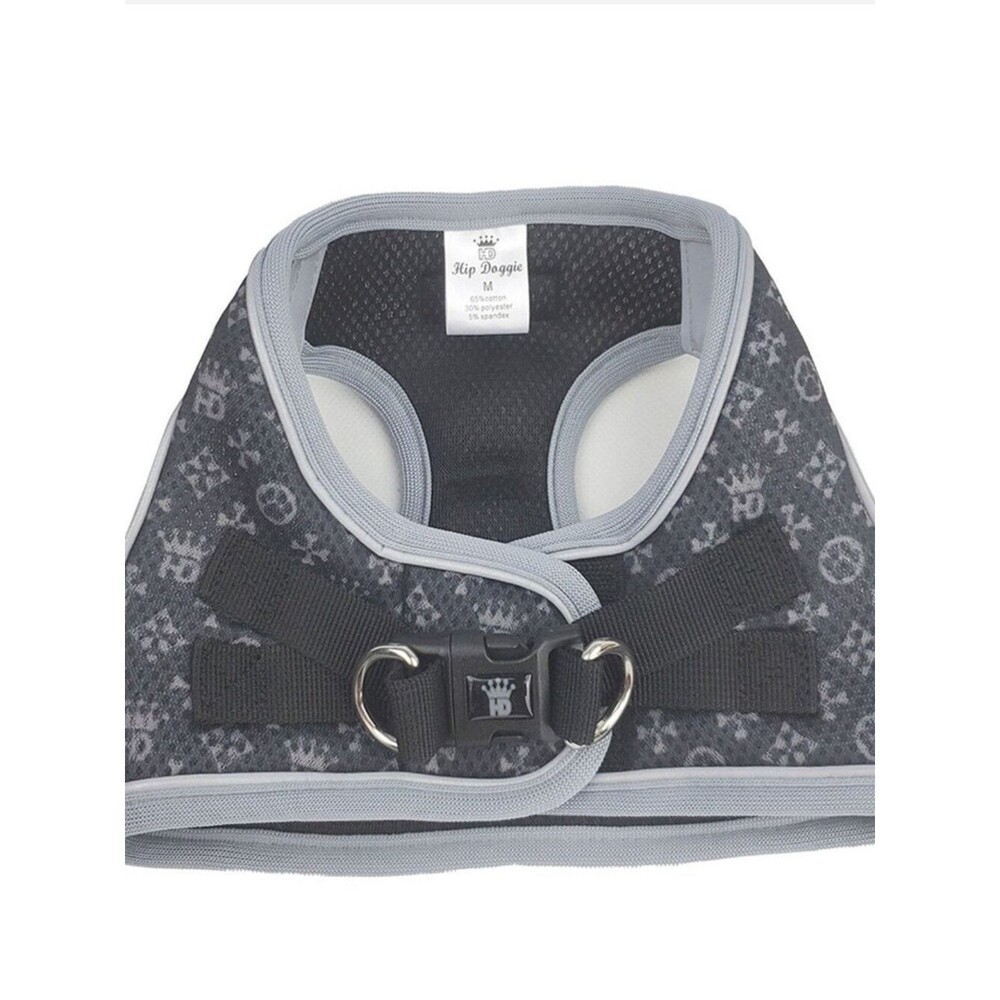 EZ Reflective Harness Vest - Black HD Crown - XXS Fits 10-12” girth/chest